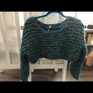 Free people knit sweater